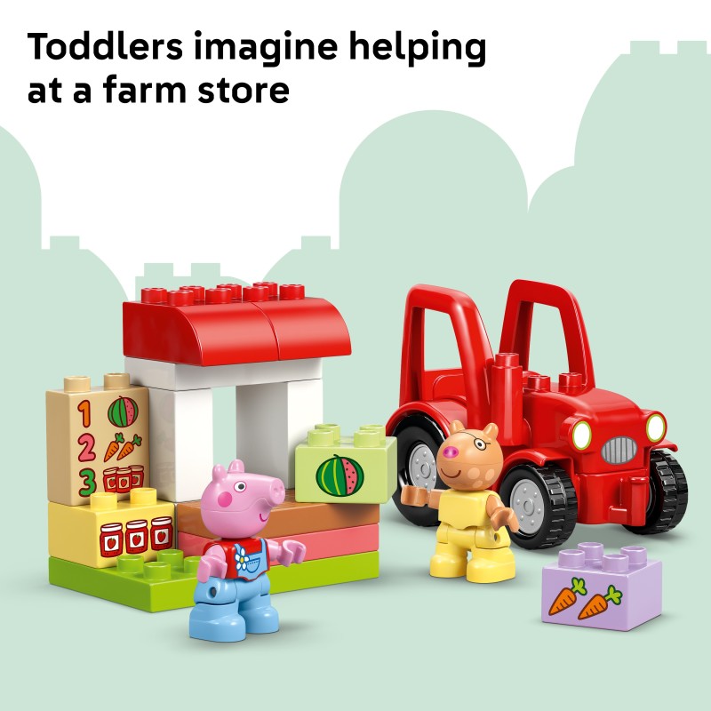 LEGO DUPLO Trattore e mercato