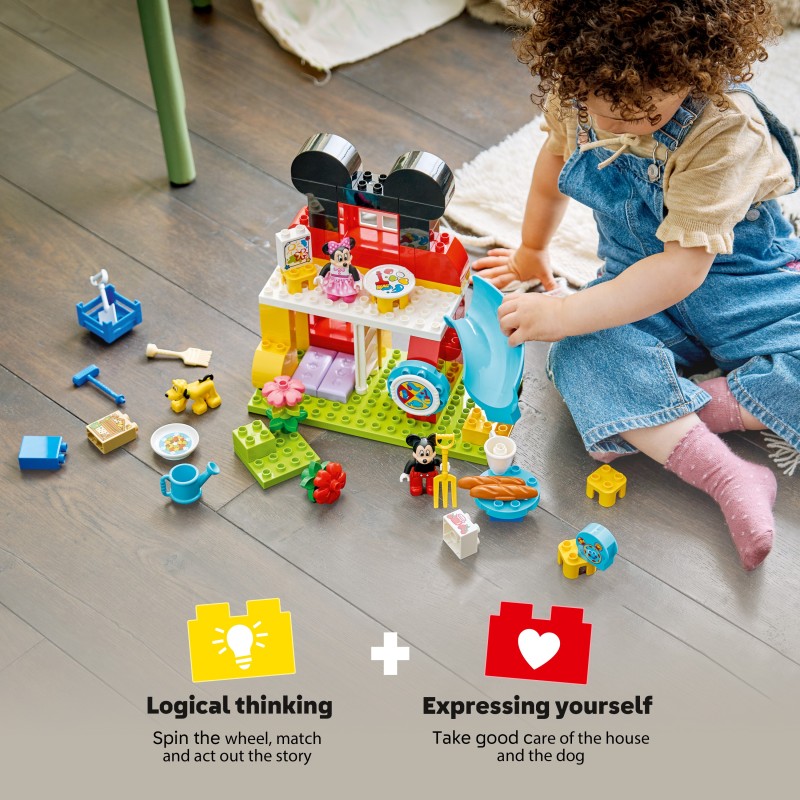 LEGO DUPLO La casa di Topolino con Minnie e Pluto