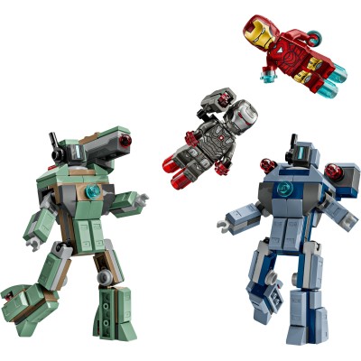 LEGO Iron Man e War Machine contro i droni di Hammer
