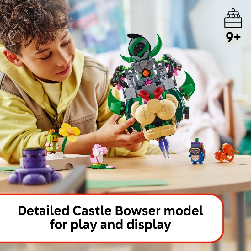 LEGO Super Mario Principe Florian e Bowser castello
