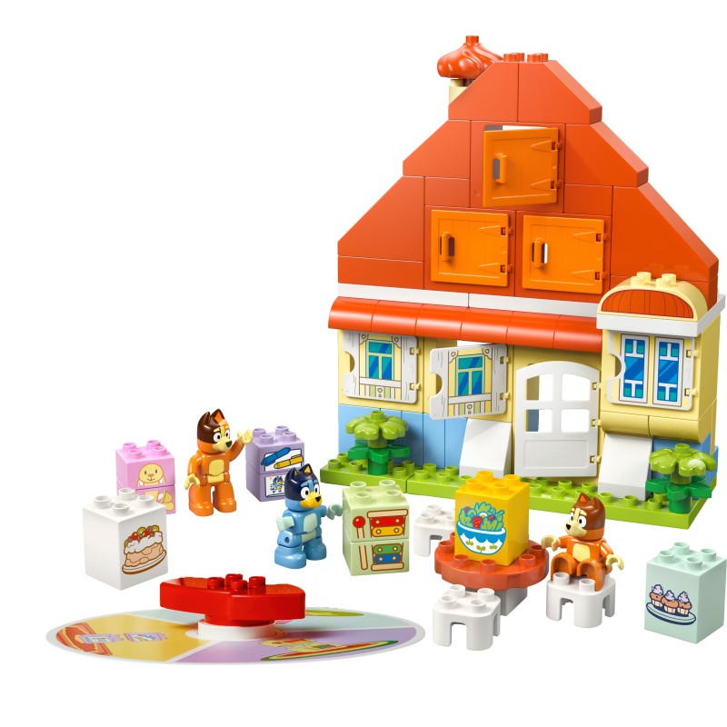 LEGO DUPLO Casa della Famiglia di Bluey con gioco di memoria