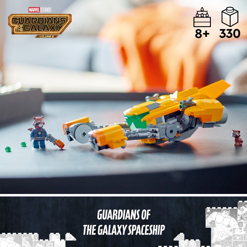 LEGO Marvel Super Heroes Astronave di Baby Rocket