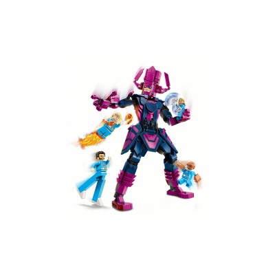 LEGO Fantastici Quattro contro personaggio costruibile di Galactus