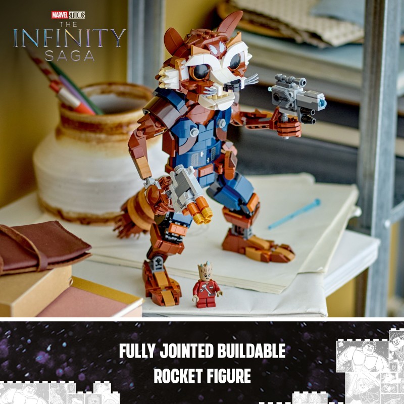 LEGO Rocket e Baby Groot