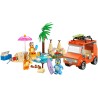 LEGO Vacanza sulla spiaggia della famiglia di Bluey