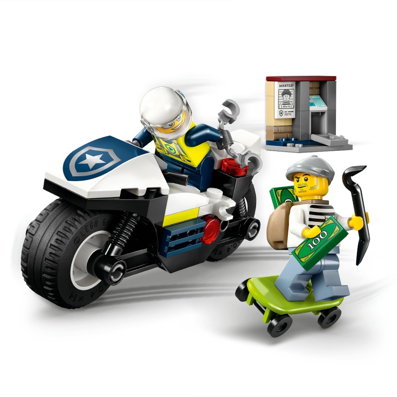 LEGO City Inseguimento della moto della Polizia