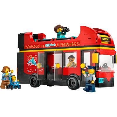 LEGO City Autobus turistico rosso a due piani