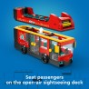 LEGO City Autobus turistico rosso a due piani
