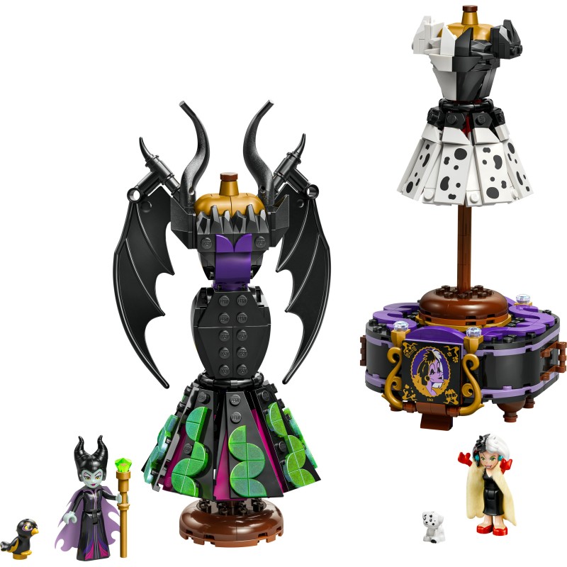 LEGO Disney Abiti di Malefica e Crudelia De Mon