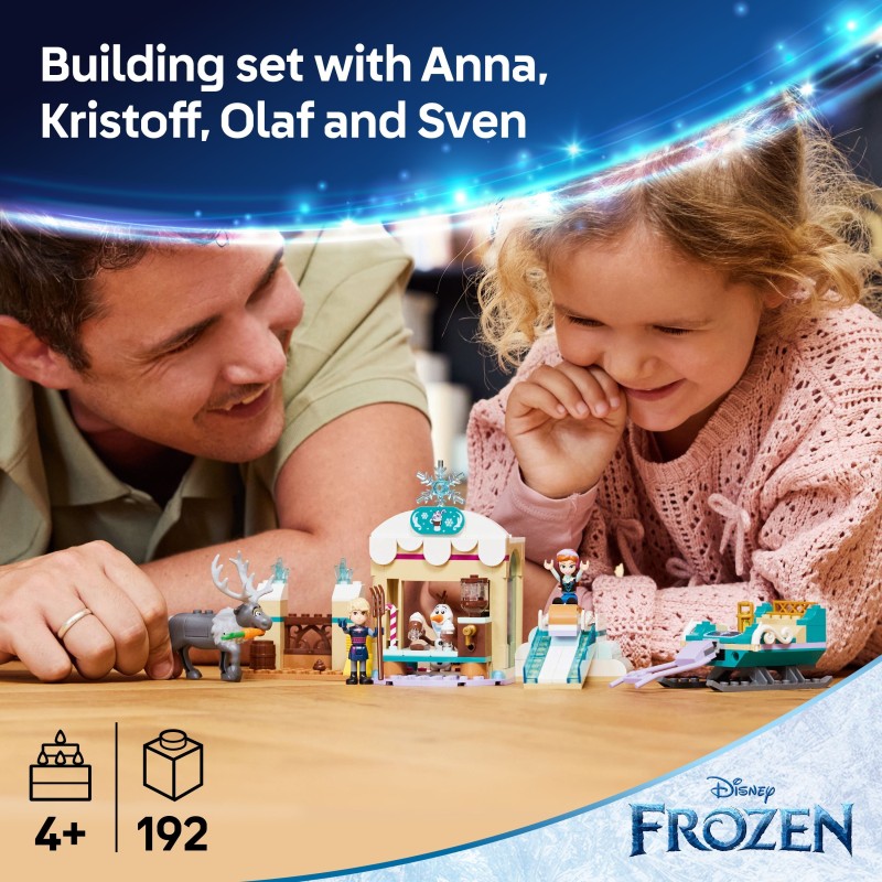 LEGO Disney Princess Avventura sulla slitta di Anna