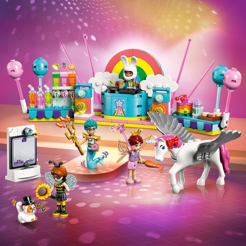 LEGO Friends Party in costume con unicorno e fatina
