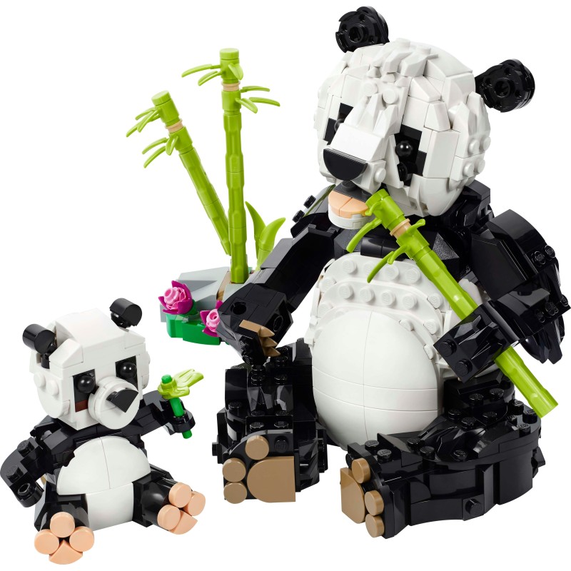 LEGO Creator Animali selvatici  famiglia di panda