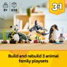 LEGO Creator Animali selvatici  famiglia di panda