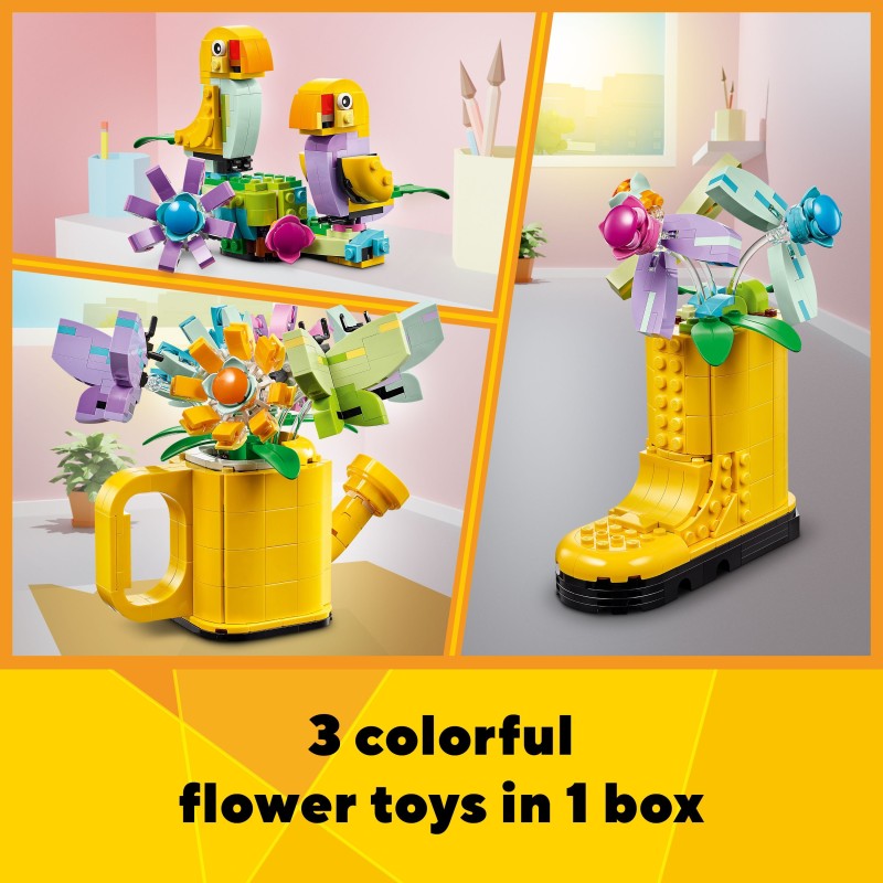 LEGO Creator Innaffiatoio con fiori