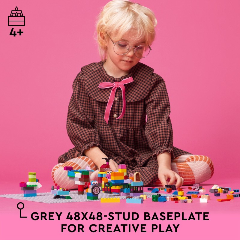 LEGO Classic Base grigia