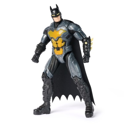 DC Comics , Personaggio Batman Deluxe da 30 cm, con Luci e 24 Suoni, Giocattoli dei Supereroi per Bambini e Bambine, 4+ Anni