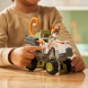 PAW Patrol Jungle Pups, Veicolo Scimmia di Tracker, veicolo giocattolo con personaggio Tracker da collezione, giocattoli per