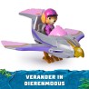 PAW Patrol Jungle Pups, Veicolo Falco di Skye, jet giocattolo con personaggio di Skye da collezione, giocattoli per bambini e