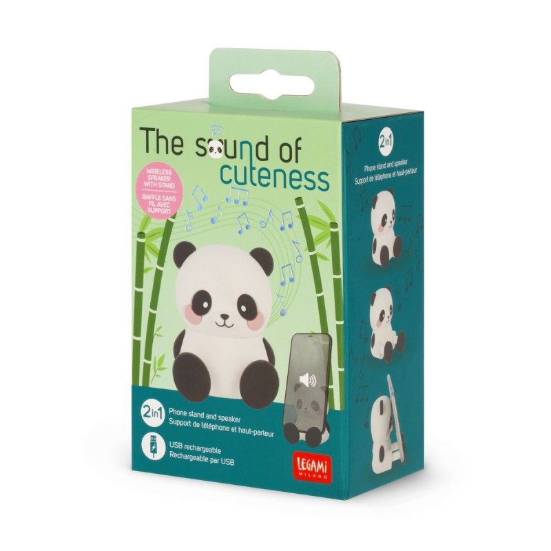 Speaker Wireless Panda Legami: Musica e Dolci Vibrazioni