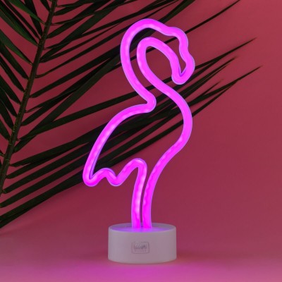 Lampada Led Neon Fenicottero It's a Sign Legami Milano