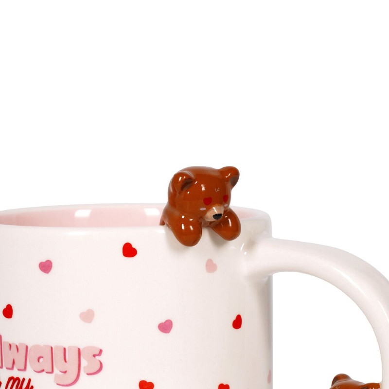 LEGAMI - MUG TOO CUTE TO HANDLE - TEDDY "ALWAYS IN MY HEART" .. (Cod. B0G13NRN32 -/)
