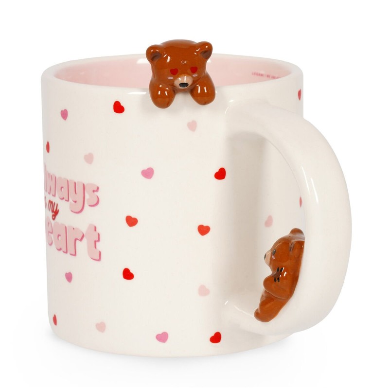 LEGAMI - MUG TOO CUTE TO HANDLE - TEDDY "ALWAYS IN MY HEART" .. (Cod. B0G13NRN32 -/)