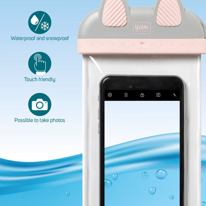 Custodia Impermeabile Kitty per Smartphone Legami Milano