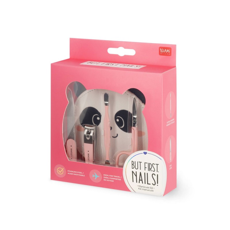 Kit Manicure But First, Nails! Panda Legami Milano