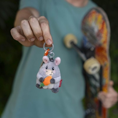 LEGAMI - PORTACHIAVI PELUCHE TINY SUPER SOFT - DONKEY .. (Cod. B0DXVZLRR7 -/)