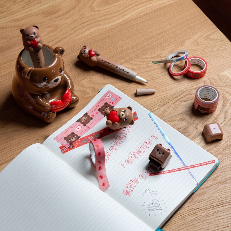 Set 5 Nastri Adesivi Tape By Tape Teddy Bear Legami Milano