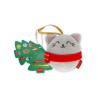 LEGAMI - HO HO HORNAMENTS PELUCHE - KITTY .. (Cod. B0FLDR2DPS -/)