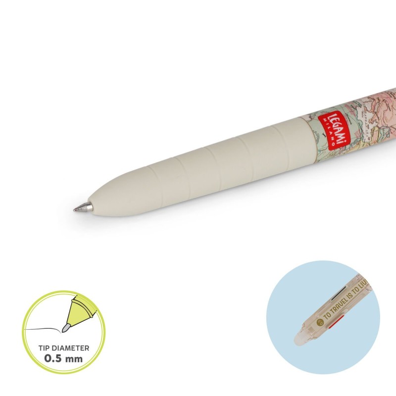 Penna Gel Cancellabile 3 Colori Legami Milano