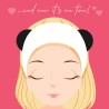 Fascia Per Capelli Me Time Panda di Legami Milano