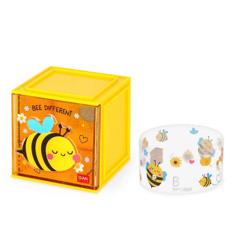 LEGAMI - BOX COMPONIBILE DA SCRIVANIA CUTIE CUBE - BEE (Cod. B0F8BY97VH)