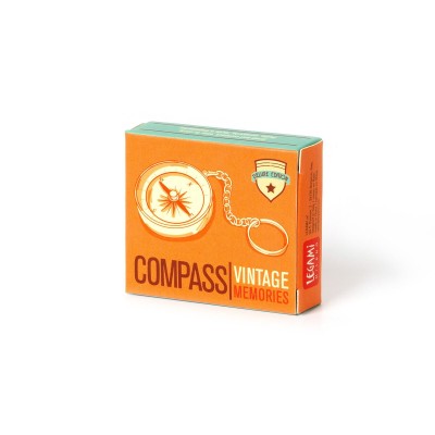 Bussola Portachiavi Compass Vintage Memories Legami Milano