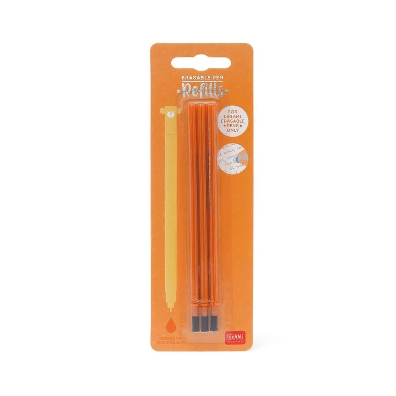 Legami Refill Penna Cancellabile Arancio - Ricarica Perfetta