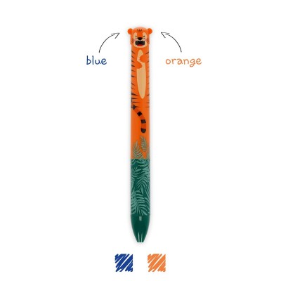 Penna a Due Colori Tiger Click&Clack di Legami Milano