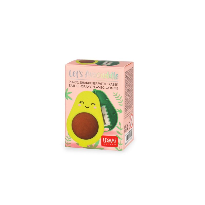 LEGAMI - TEMPERINO CON GOMMA LET'S AVOCUDDLE .. (Cod. B08PL4QZJC -/)