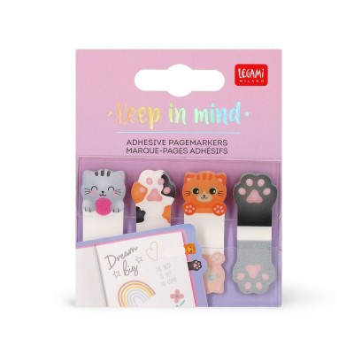 Segnapagina Adesivi Keep in Mind Kitty - Legami Milano