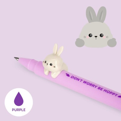 Penna Gel Bunny Lovely Friends Viola by Legami Milano
