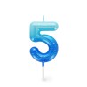 Candela per Torta Numero 5 Blu - Legami Milano