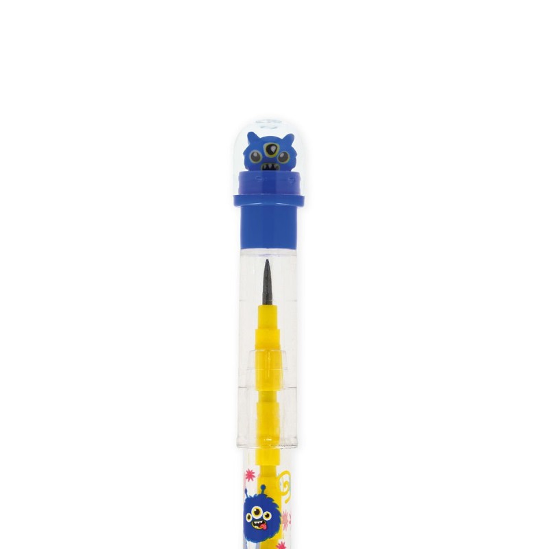 LEGAMI - MATITA IMPILABILE CON GOMMA TAKE A TIP - MONSTER