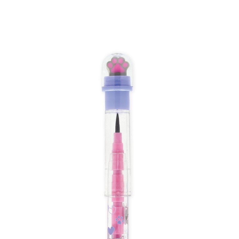 LEGAMI - MATITA IMPILABILE CON GOMMA TAKE A TIP - KITTY