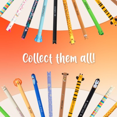 LEGAMI - PENNA CANCELLABILE ERASABLE PEN - TIGER - ORANGE INK