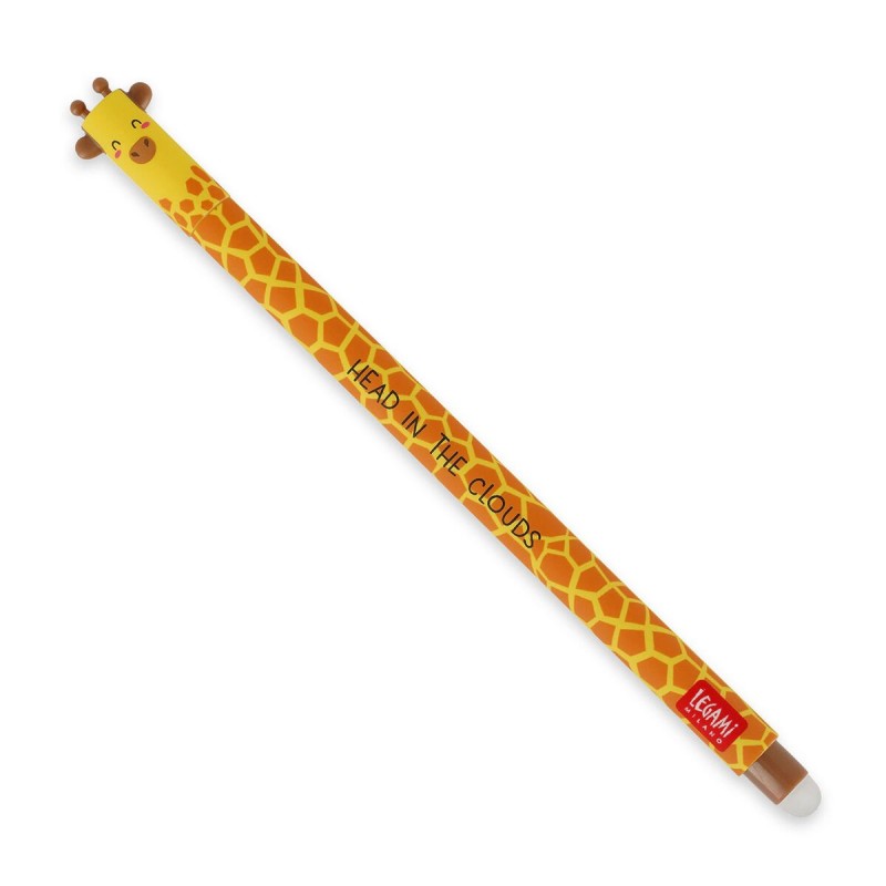 LEGAMI - PENNA CANCELLABILE ERASABLE PEN - GIRAFFE - BLACK (Cod. /)