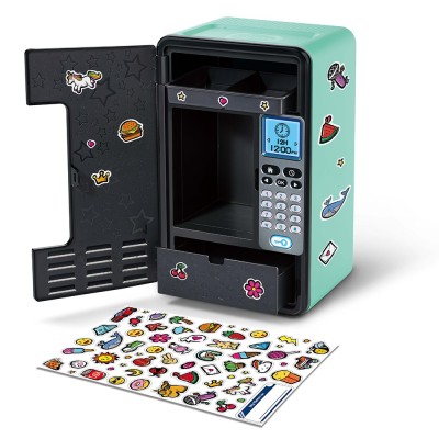 VTech KidiSecrets Magic Locker Cassetta di sicurezza portatile Plastica Nero, Turchese