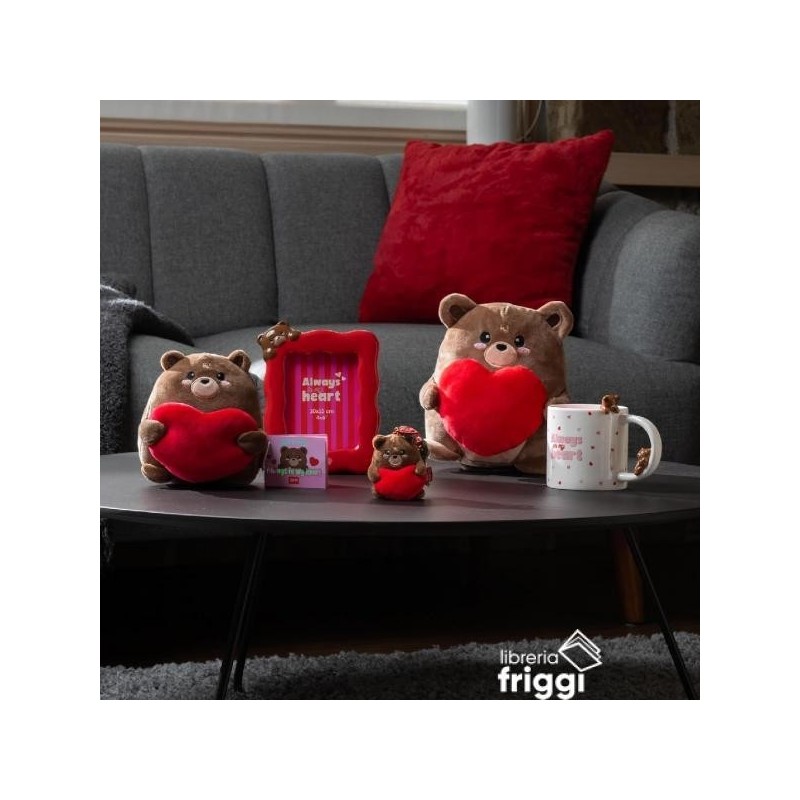 LEGAMI - MUG TOO CUTE TO HANDLE - TEDDY "ALWAYS IN MY HEART" .. (Cod. B0G13NRN32 -/)