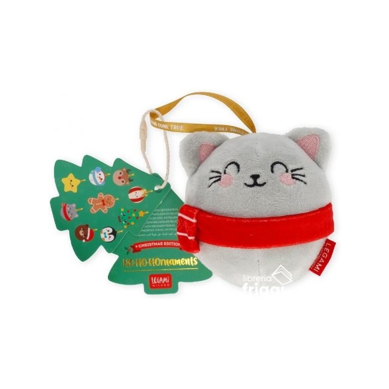 LEGAMI - HO HO HORNAMENTS PELUCHE - KITTY .. (Cod. B0FLDR2DPS -/)