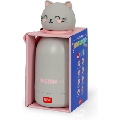 LEGAMI - BORRACCIA TERMICA KIDS - KITTY MEOW (Cod. B0FDX3MX7W)