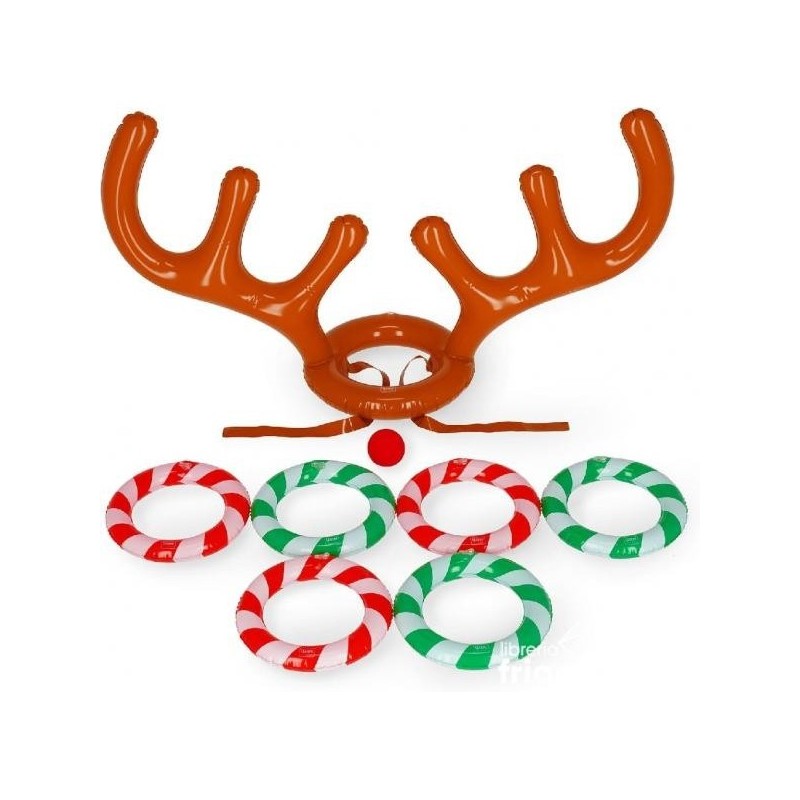 LEGAMI - GIOCO LANCIO DEGLI ANELLI GONFIABILI - OH MY DEER .. (Cod. B0FLDQP9HR -/)